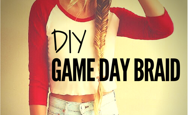 DIY Game Day Braid: Why this hairstyle can be your BFF